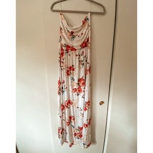 Saved by the Dress Strapless Maxi Dress